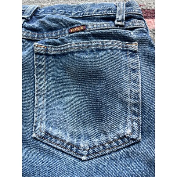 Vintage Distressed Rustler Regular Fit Jeans Size 30X32 - Picture 7 of 8